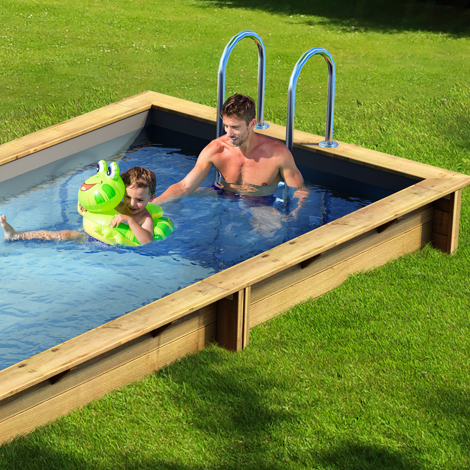 Pool'n Box zwembad 6.20 x 2.50