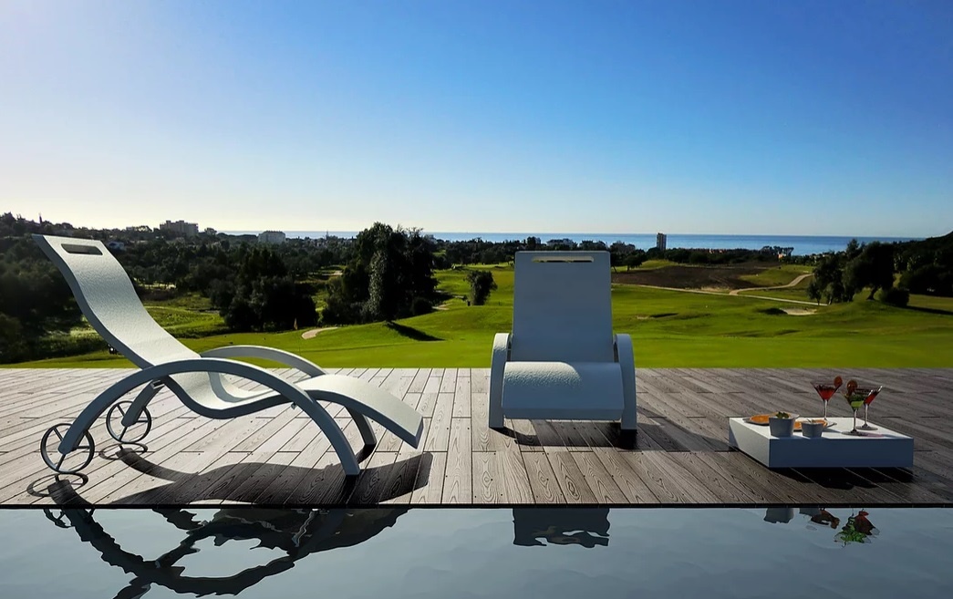 Arkema Serendipity Chaise lounge stoel outdoor - Diverse kleuren