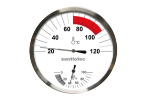 Thermo-hygrometer rond 130mm