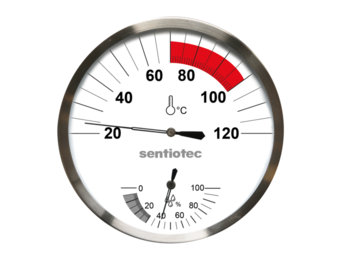 Thermo-hygrometer rond 130mm
