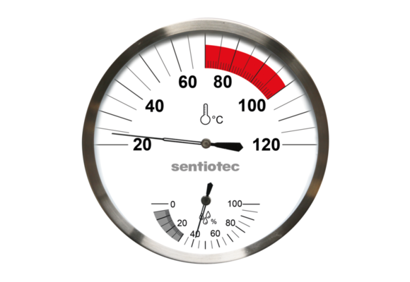 Thermo-hygrometer rond 130mm