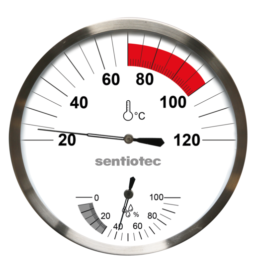 Thermo-hygrometer Basic, diameter 130 mm
