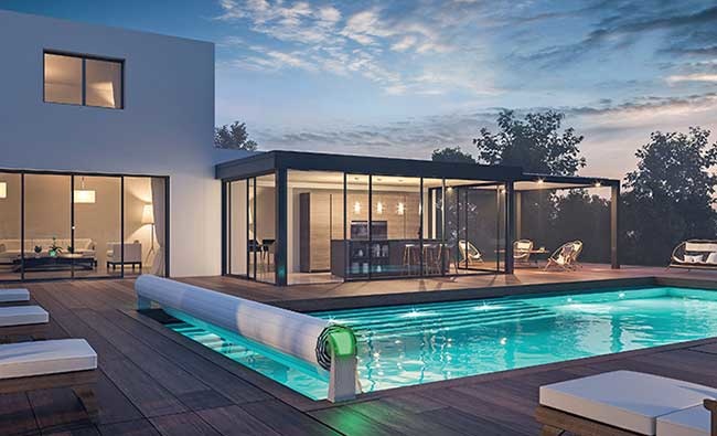 Automatische Lamellen Afdekking OPEN AERO