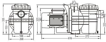 AquaForte inverter pool pump
