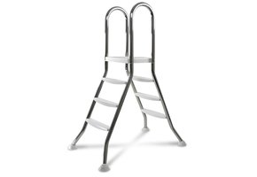 Zwembadtrap A-Frame 3 + 3 Treden AISI 304