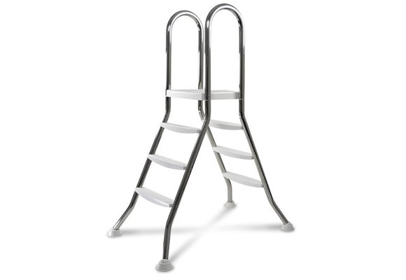 Zwembadtrap A-Frame 3 + 3 Treden AISI 304