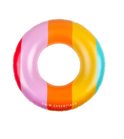 Zwemband Regenboog 90 cm