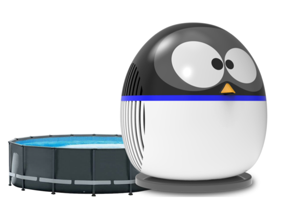 VBPQ Pinguïn Zwembadwarmtepomp 3,15KW - tot 12m³