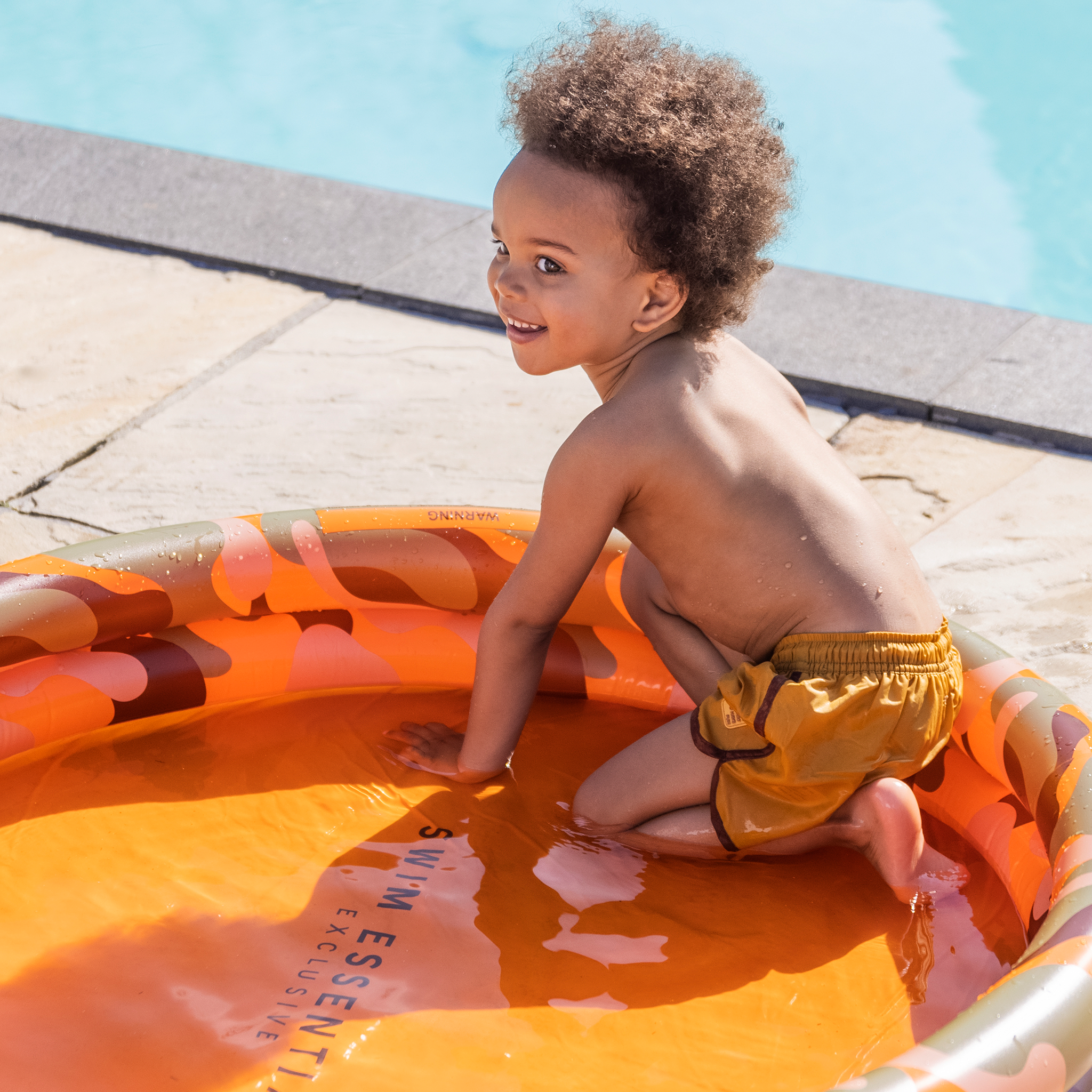 Kinder Zwembad Camouflage 100 cm
