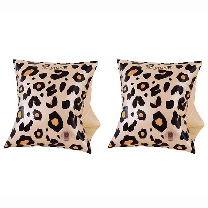 Zwembandjes Panter Beige 0-2 jaar