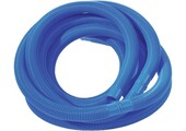 PVC Spiraalslang wit/blauw diverse afmetingen