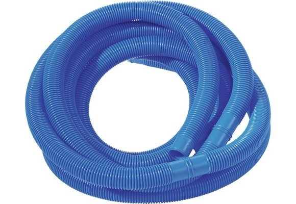 PVC Spiraalslang wit/blauw diverse afmetingen