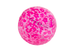 Strandbal Neon Panterprint