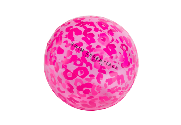 Strandbal Neon Panterprint