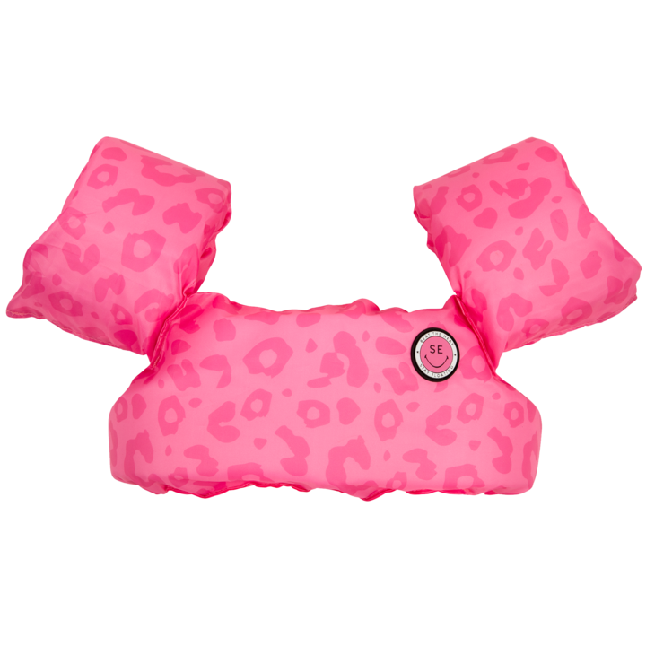 Puddle Jumper Roze Panterprint