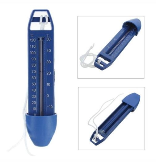 Poolstyle Thermometer Blauw