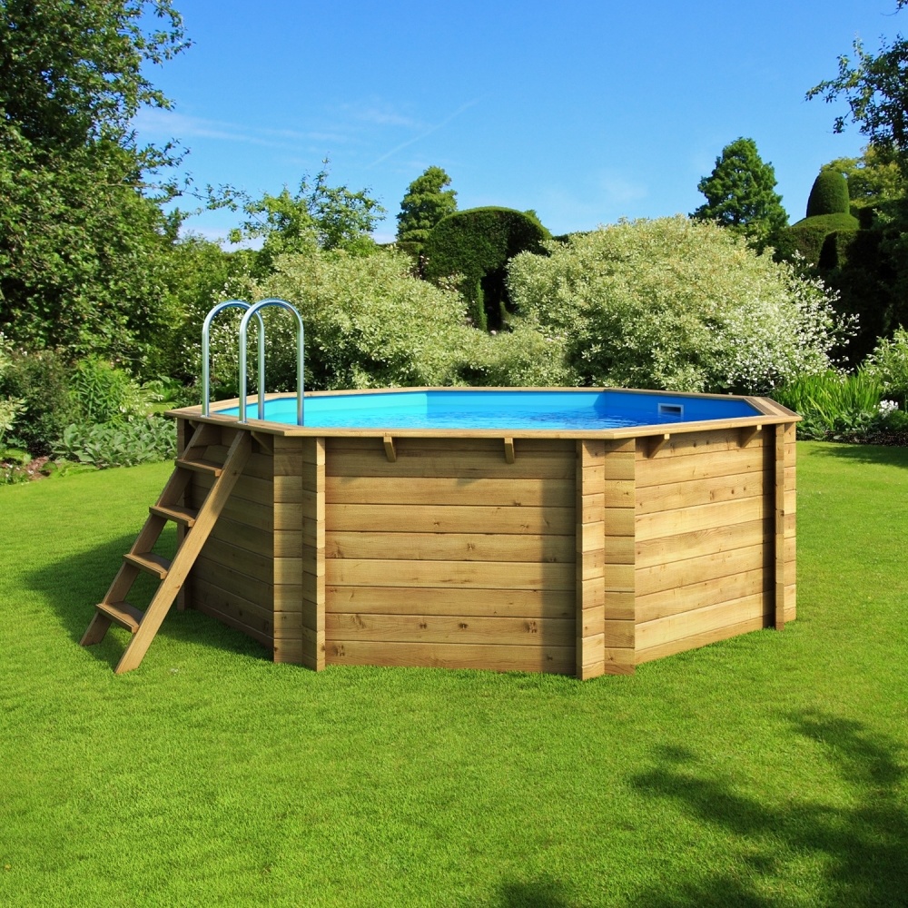 Tropic Houten Zwembad Octo 4.14 x 1.20 Meter