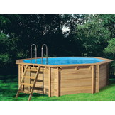 Weva  Octo 530 /  5.28 x 4.70 x 1.33 meter Houten Zwembad