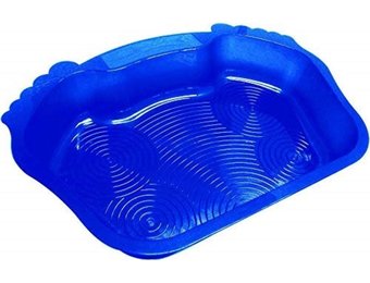 Zwembad voetenbad blauw