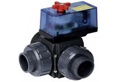 3-weg elektronische kogelkraan 50 mm, 230V AC