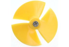 Dolphin zwembadrobot impeller geel voor Dynamic Plus