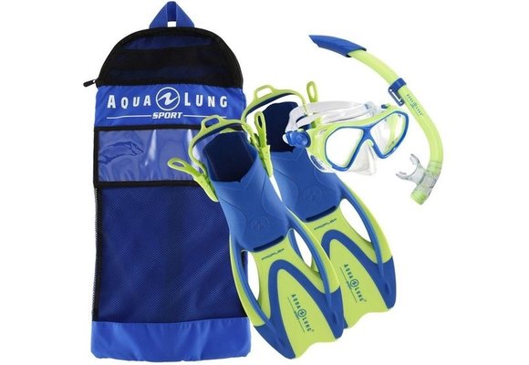 Aqua Lung - Snorkelset - Kinderen - Groen/Blauw