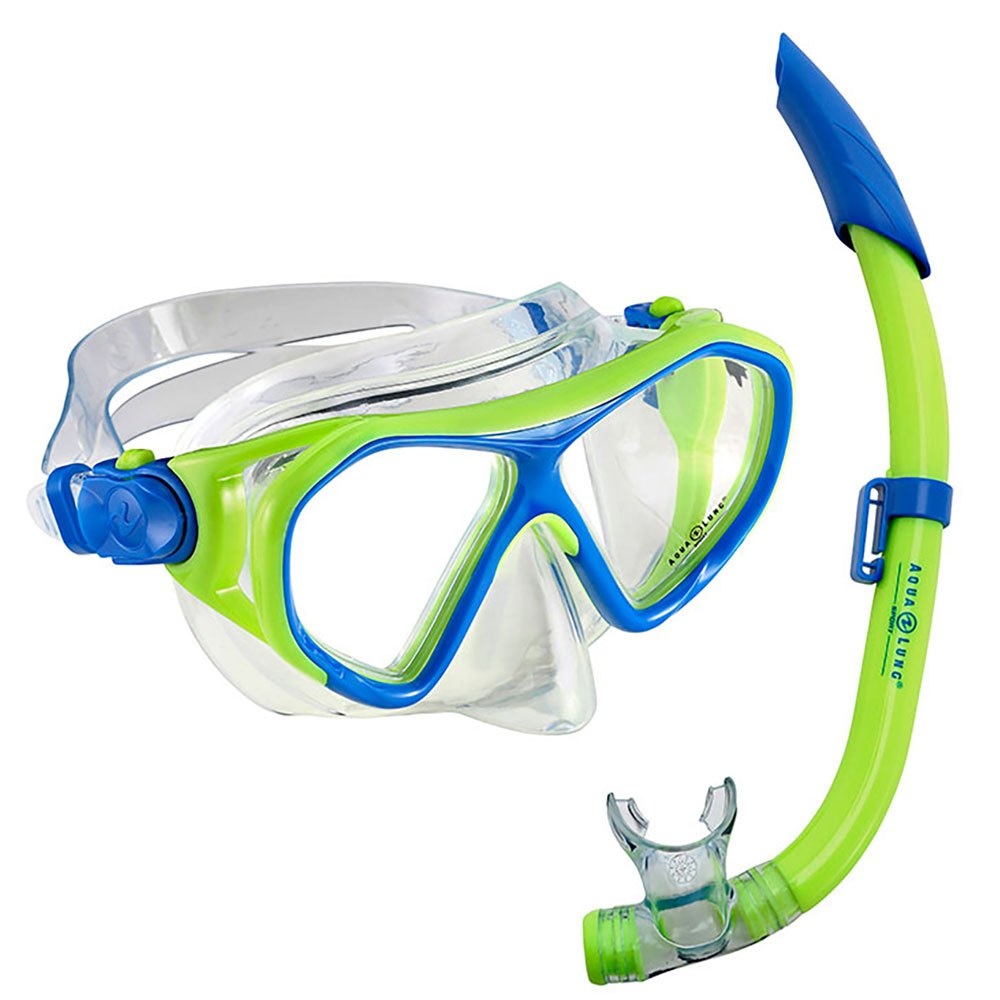 Aqua Lung - Snorkelset - Kinderen - Groen/Blauw