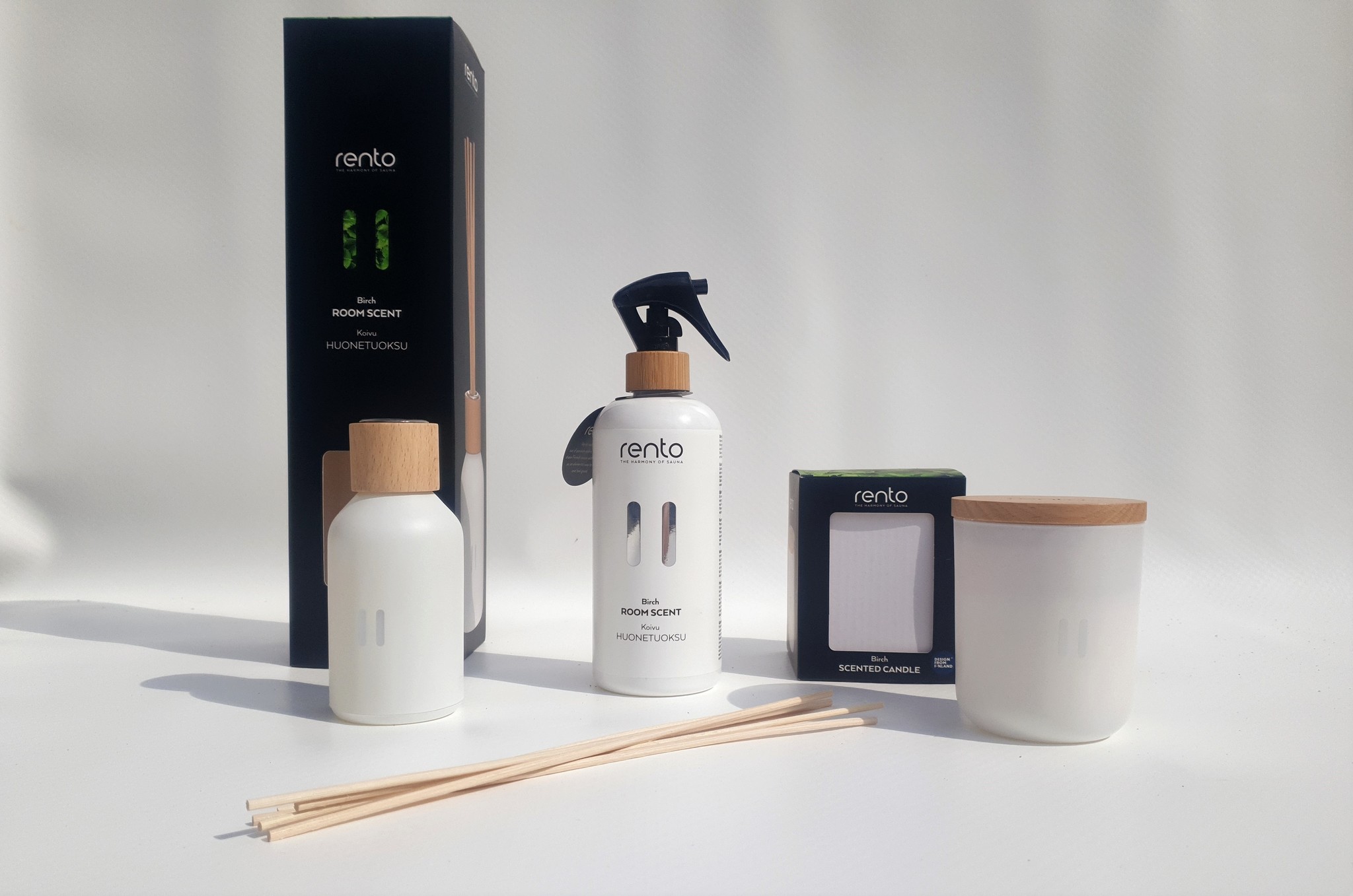 Cadeauset Home Artikelen | Berken -Wit