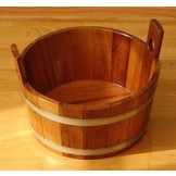 Voetenbak Kambala 16 liter, blank gelakt