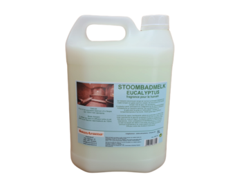 Sauna Stoombadmelk Eucalyptus 5 Liter