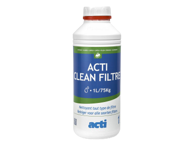 Acti Zwembad Filter Reiniger-Ontkalker 1L