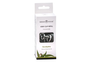 Serene House Car Scent Vent Clip navulling (3x) - Eucalyptus