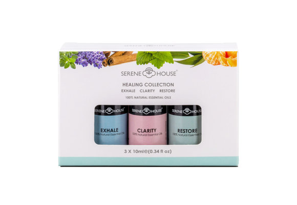 Serene House Essentiële Olie 10ml (3x) - Restore/Exhale/Clarity