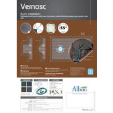 Zwembad Winternet Polypropyleen 180 g/m2 Vernosc A-vormen