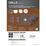 Zwembad Winternet Polypropyleen 180 g/m2 Grille Cold A-vormen