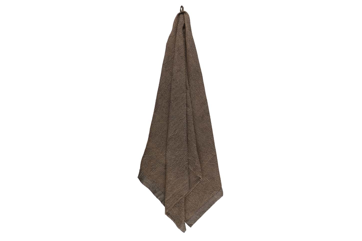 Kenno Sauna Handdoek - Bruin - 90x180 cm