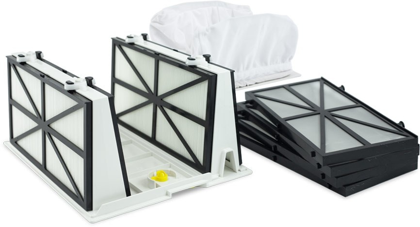 Dolphin Maytronics bodemplaat met filters fijn voor Cosmos 30