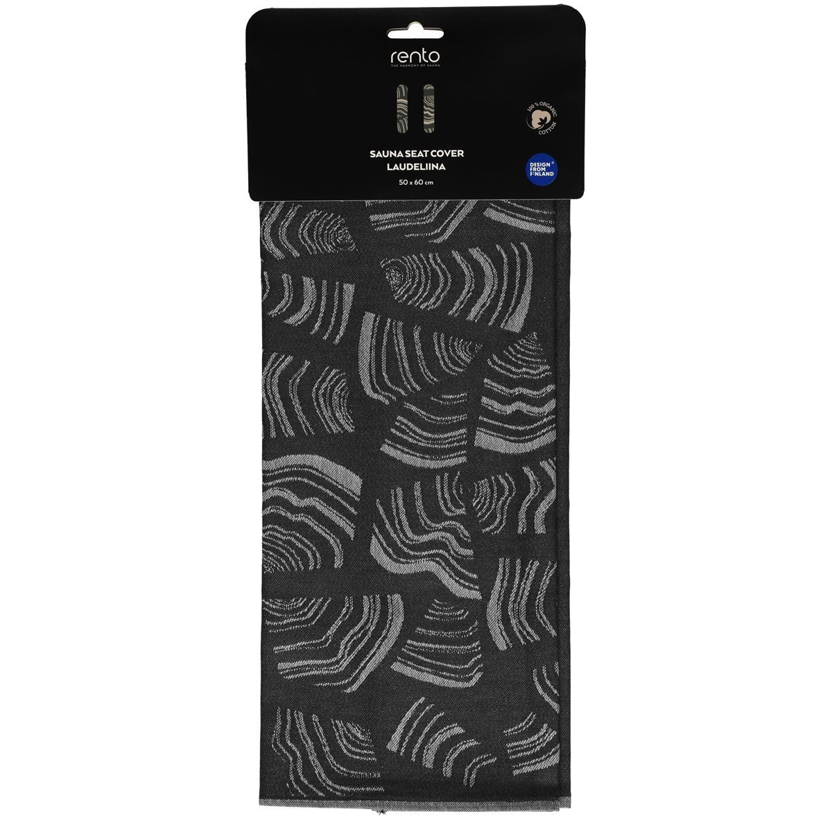 Cadeau set Rento pino - sauna textiel | zwart