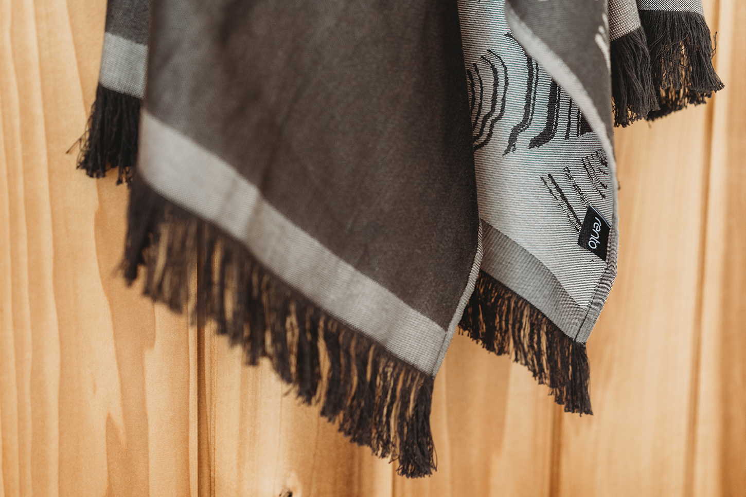 Cadeau set Rento pino - sauna textiel | zwart