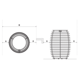Huum saunakachel Hive incl. airtunnel 