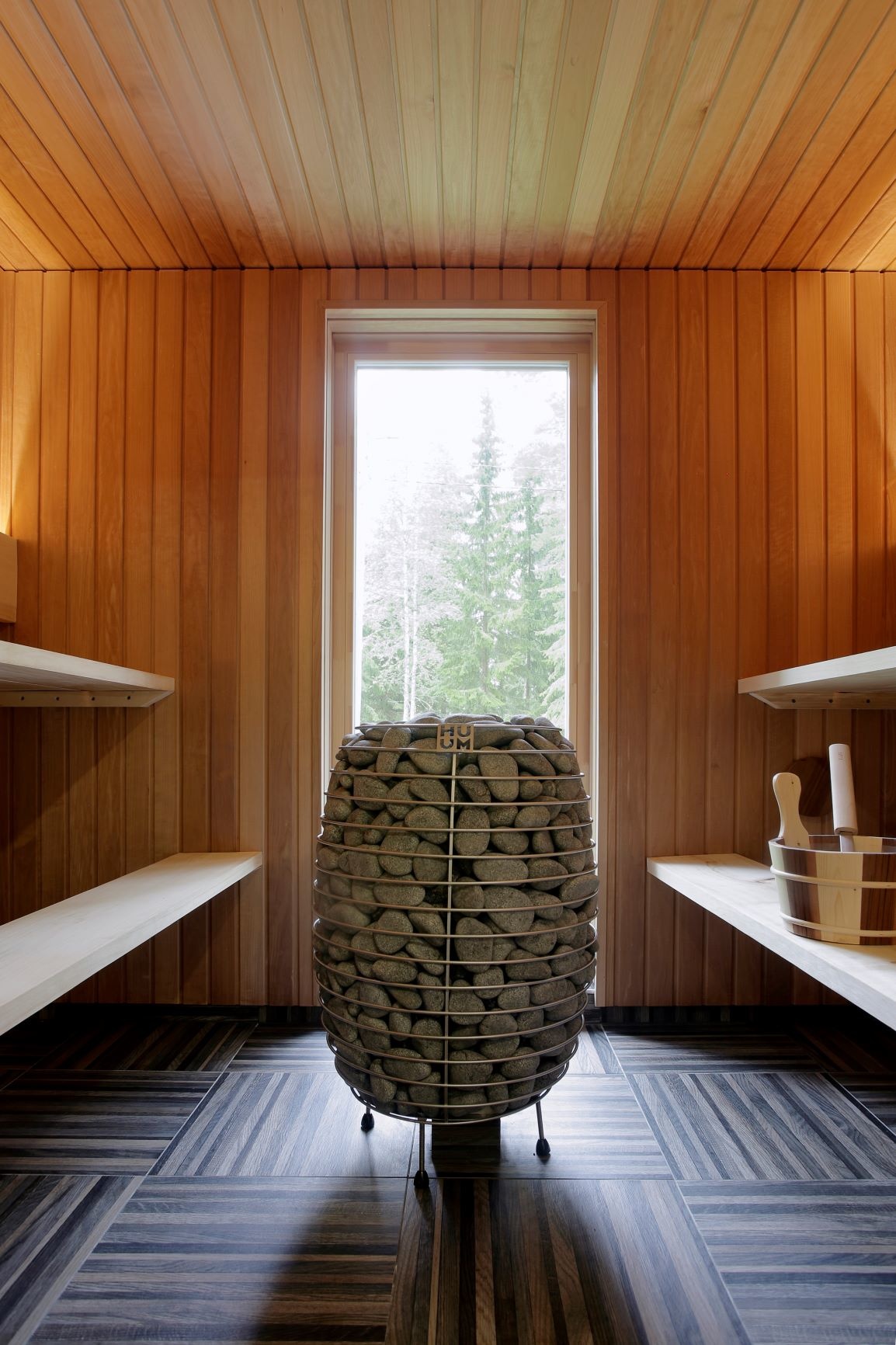 Huum saunakachel Hive incl. airtunnel 