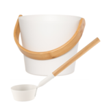 Cadeau set  Sauna emmer wit