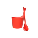 Cadeau set  Sauna emmer Pisara oranje