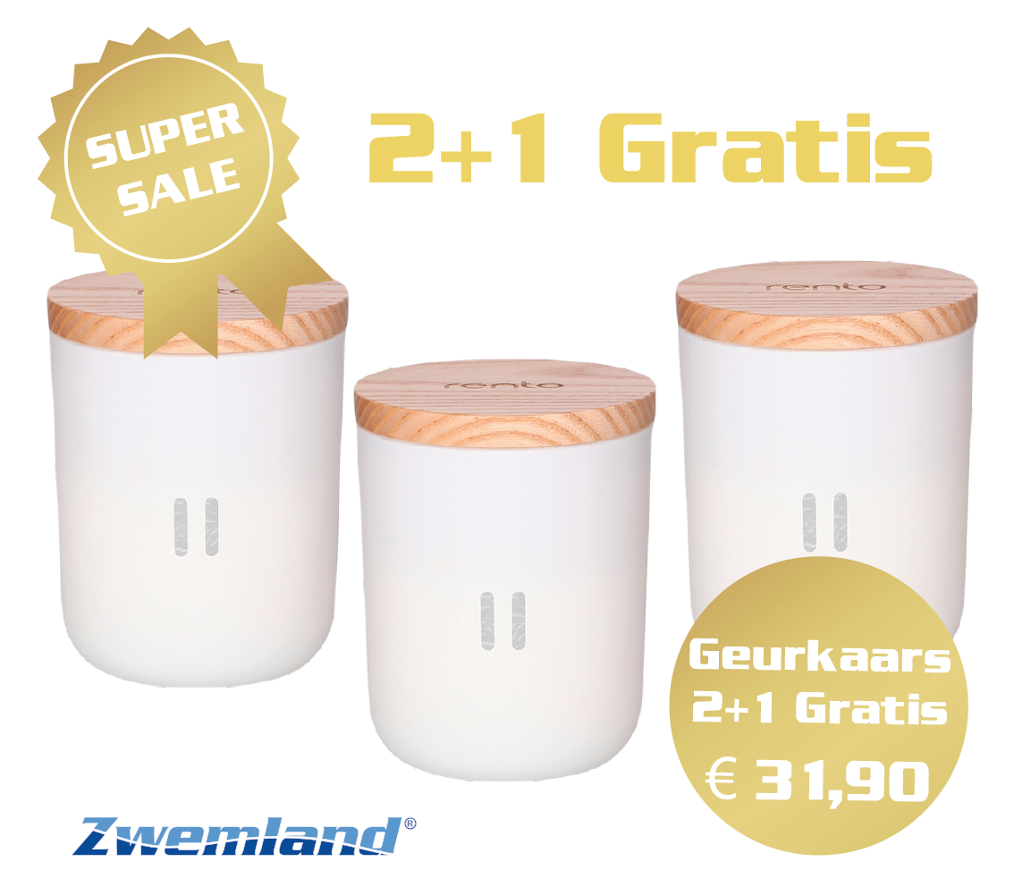 Geurkaars Berken - 2+1 Gratis