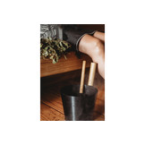 Rento Sauna Emmer Aluminium Zwart