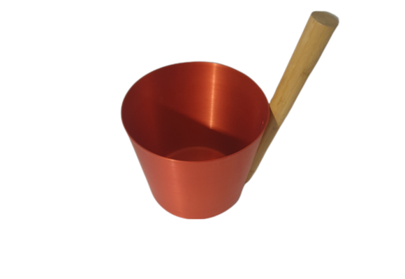 Rento Sauna Emmer Aluminium oranje rood