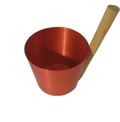 Rento Sauna Emmer Aluminium oranje rood