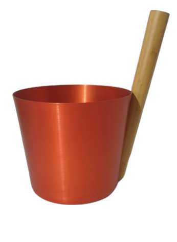 Rento Sauna Emmer Aluminium oranje rood