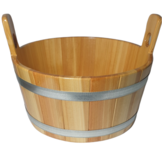 Sauna Voetenbak Lariks - Naturel