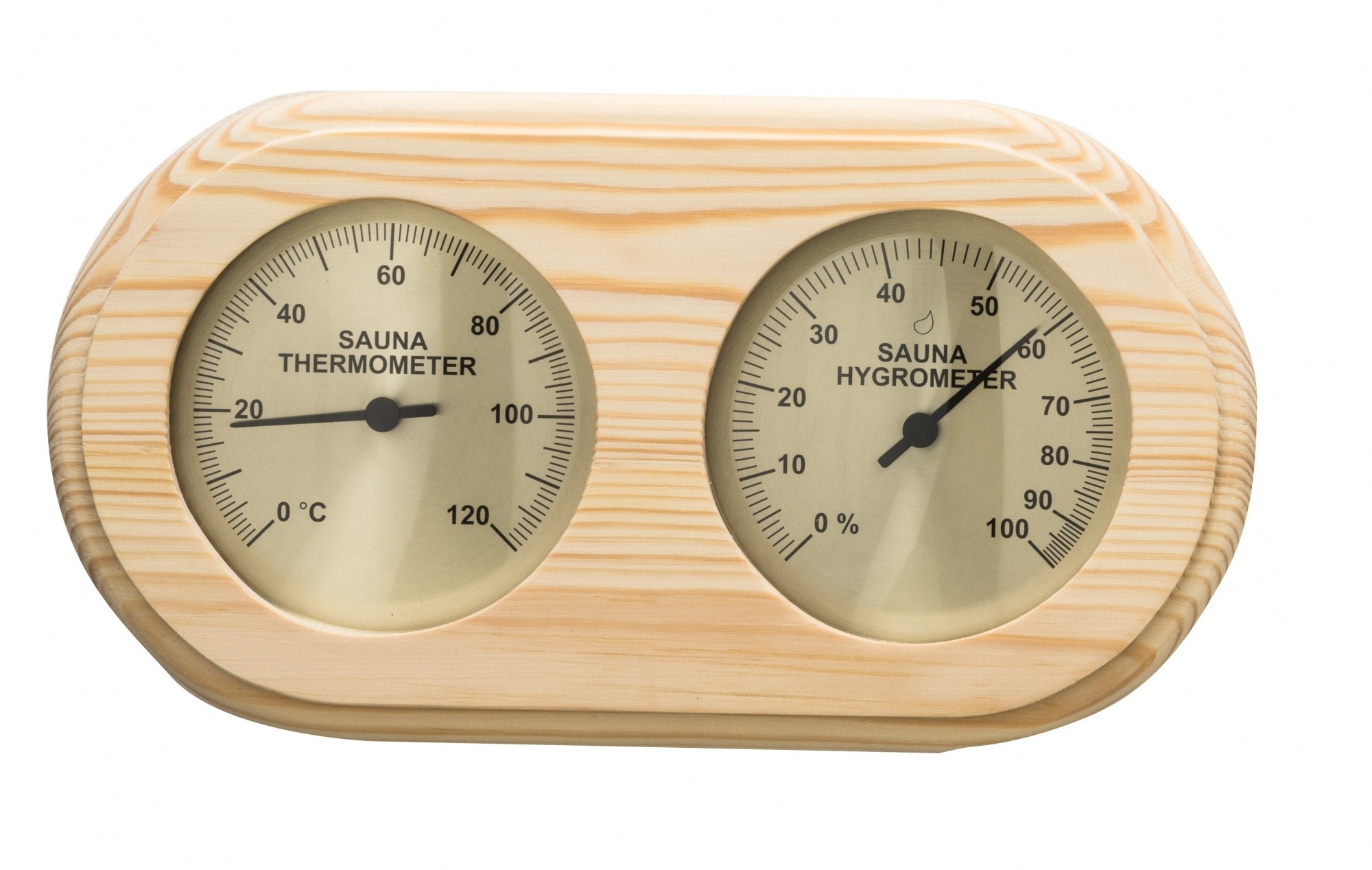 Sauna Thermo-Hygrometer Espen afgerond